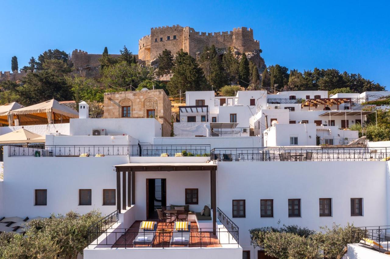 Maris Lindos Suites & Apartments 外观 照片